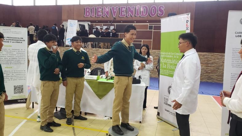 Nivelación - Feria Académica UNACH - registro fotográfico 09